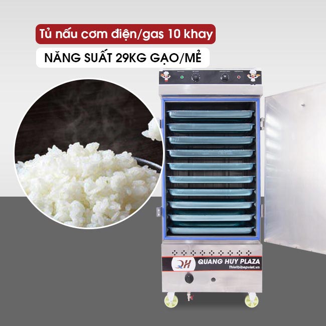 10 khay nấu hấp được nhiều loại thực phẩm 
