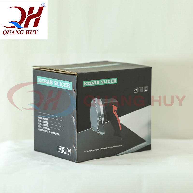 Máy cắt thịt donerkebab nhập khẩu tại Quang Huy