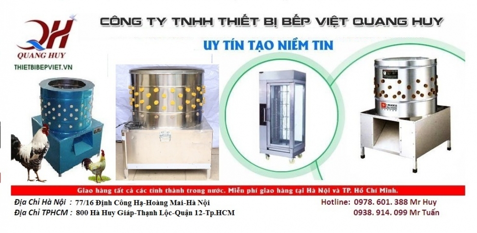 Địa chỉ cung cấp máy vặt lông gà mini giá rẻ - uy tín số 1 tại Hà Nội và TPHCM
