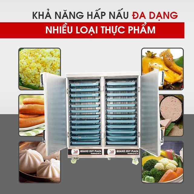 Tủ Cơm công nghiệp Quang Huy