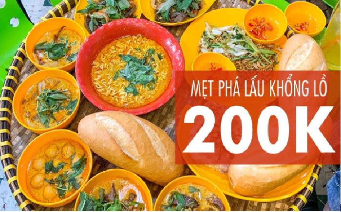 phá lẩu món ăn thơm ngon