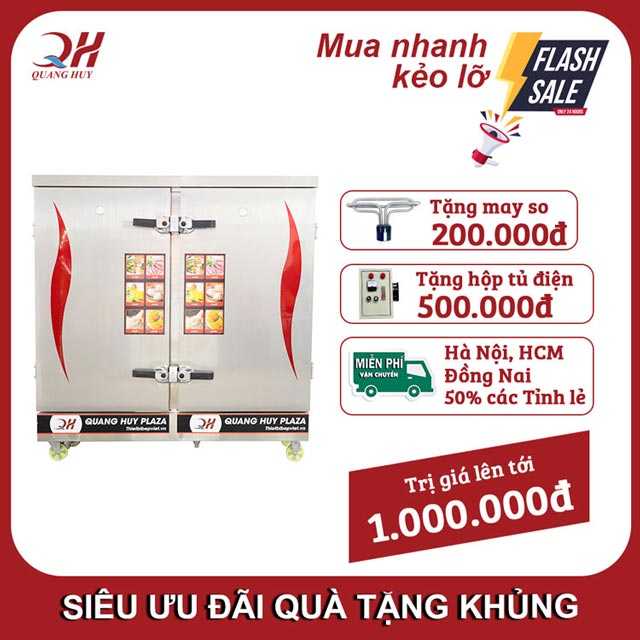 Tủ Cơm công nghiệp Quang Huy