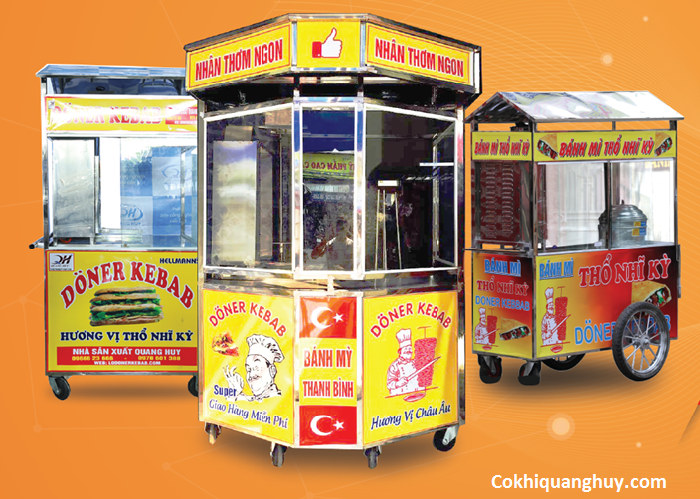 Mẫu xe bánh mì thổ nhĩ kỳ tại Cokhiquanghuy.com