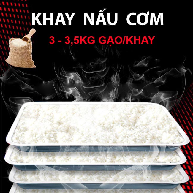 Khay nấu hấp tiện dụng từ 3 - 3,5kg gạo/khay 